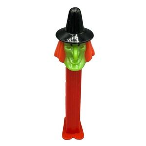 Vintage 1971 PEZ Witch Dispenser • Made in Slovenia • Halloween Collectible